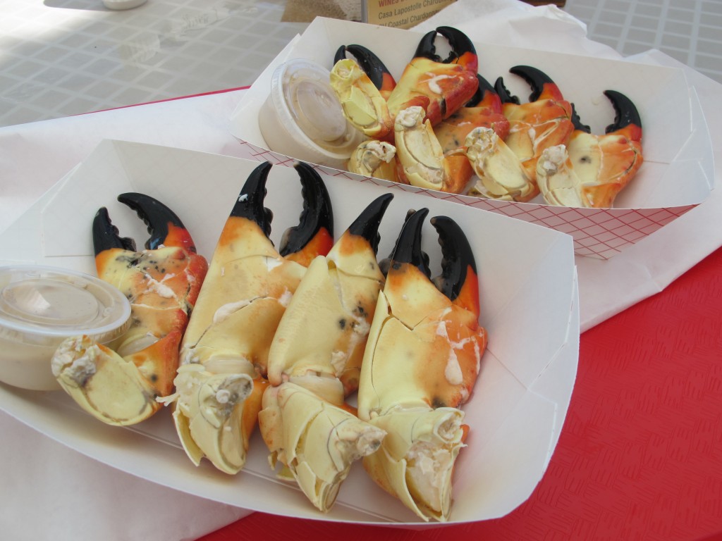 Càng stone crab, Key Largo