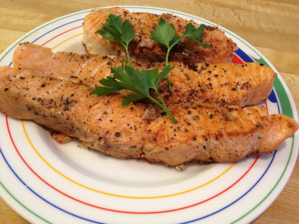 Cá Salmon chiên