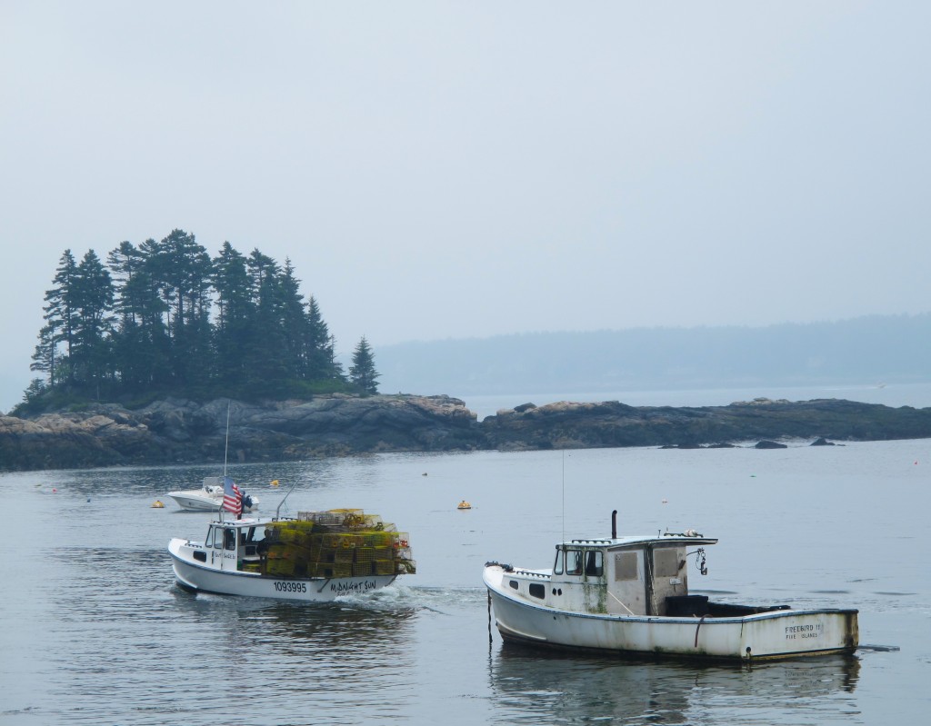 Chiếc tàu mang bẫy ra biển, Maine