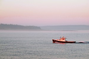 Chiếc tàu ra đi trong ánh bình minh, Maine