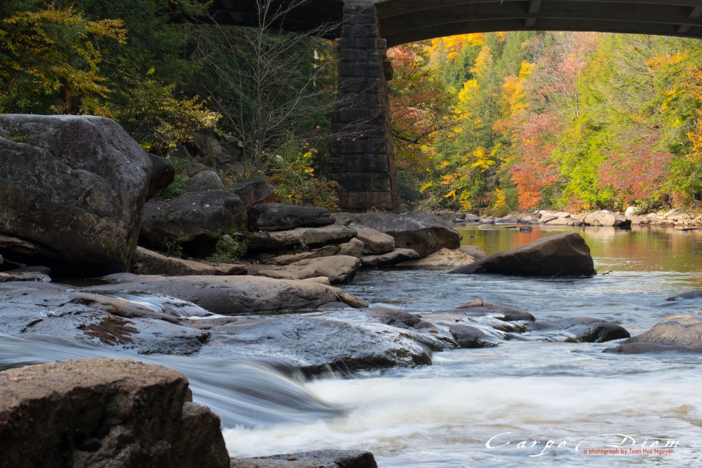 Dòng sông ngang Thu, Blackwater Fall State Park, WV