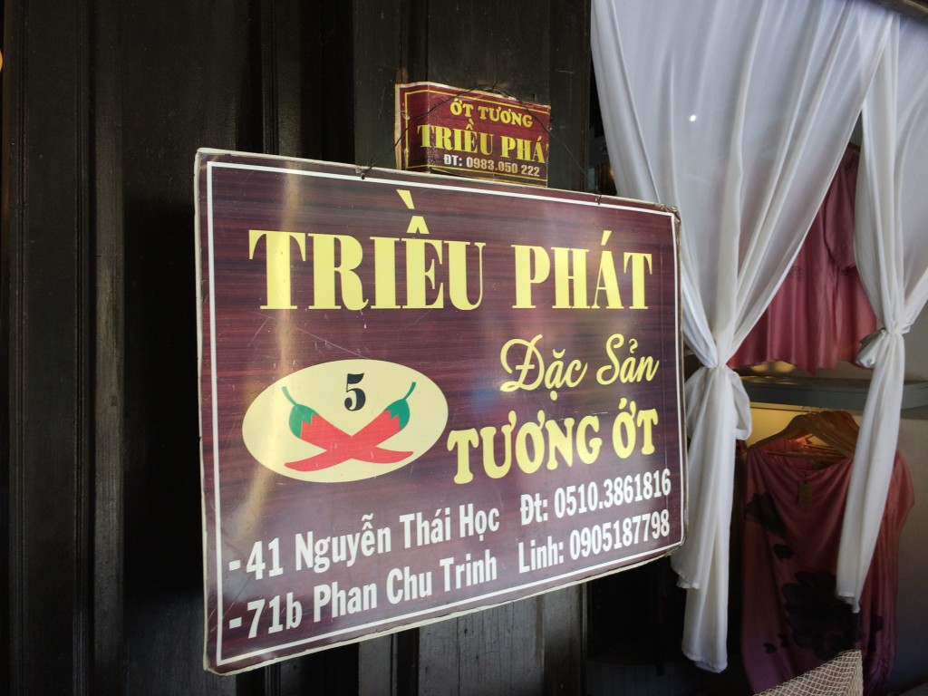 tương ớt Triều Phát, Hội An