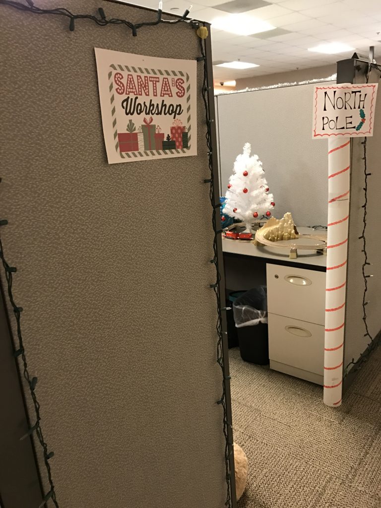 Christmas spirits in the office