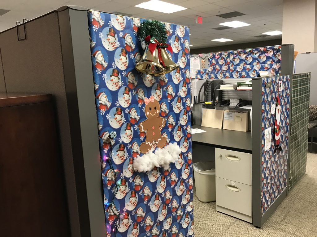 Christmas spirits in the office