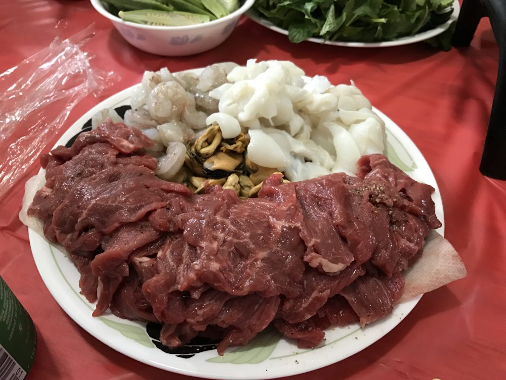 Bữa ăn Giáng Sinh với gia đình