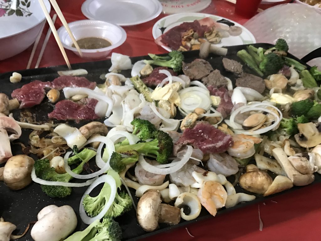 Bữa ăn Giáng Sinh với gia đình