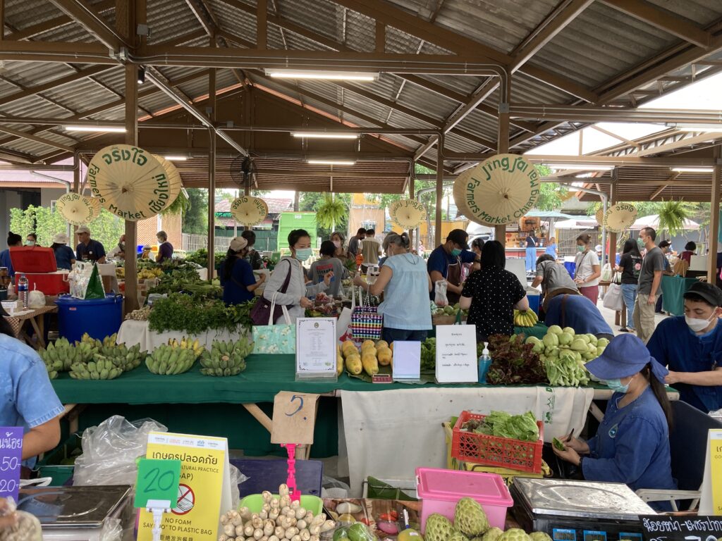 Jing Jai Farmer's Market, Chiang Mai