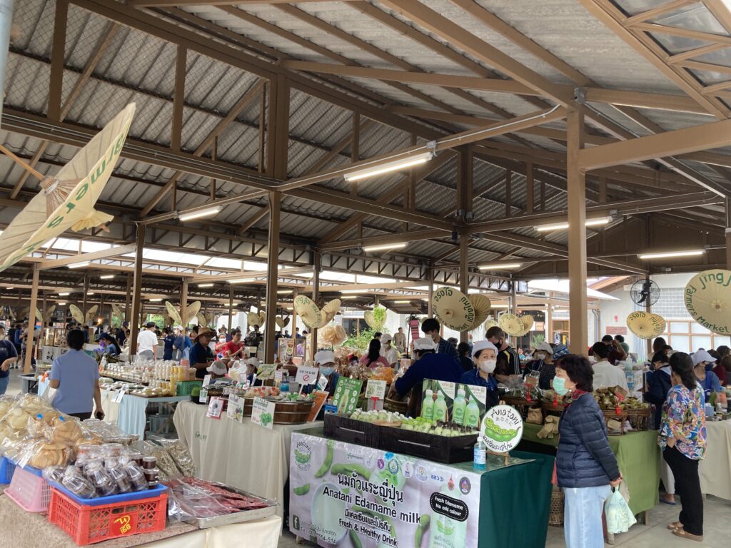 Jing Jai Farmer's Market, Chiang Mai