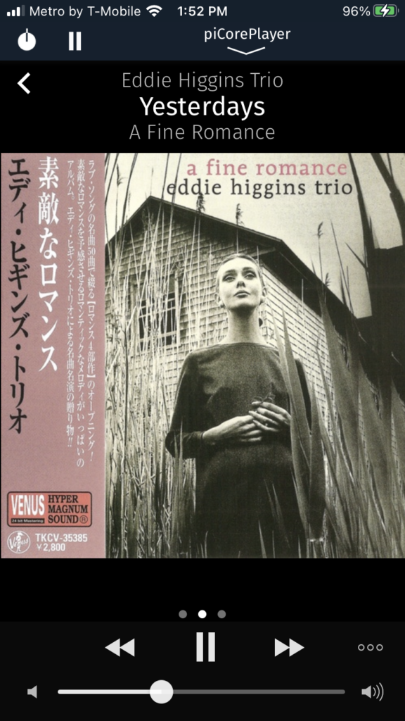 Eddie Higgins Trio A Fine Romance