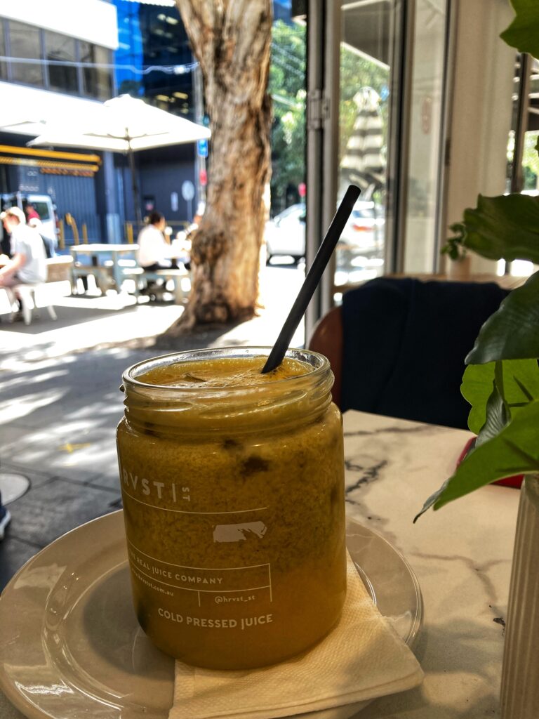 Nước cam vắt Citta Cafe, Sydney
